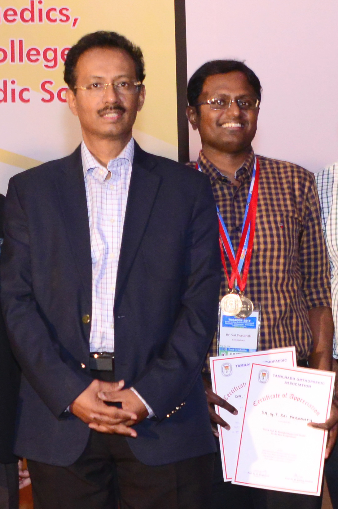 Prof M Natarajan Gold Medal for Trauma