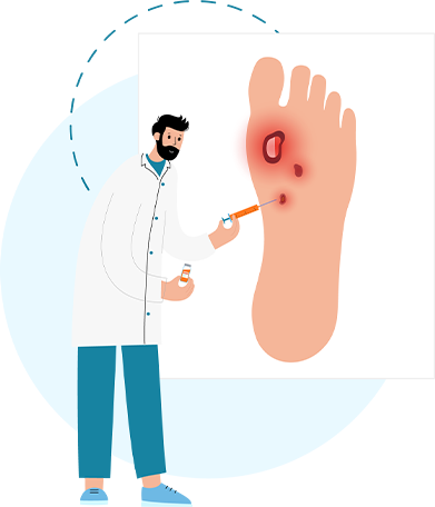 Best Treatment Centre for diabetic foot ulcers