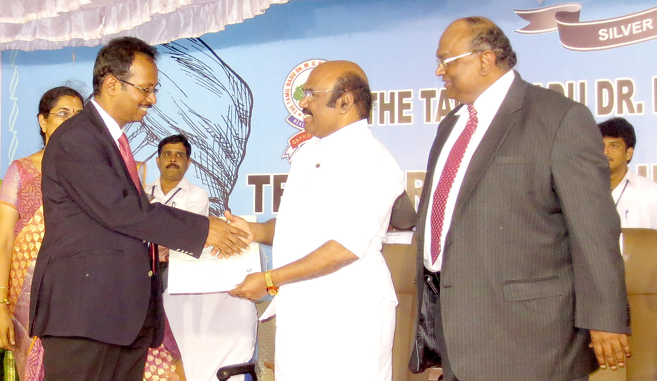 SCROLL OF HONOUR – TEACHER'S DAY, The Tamilnadu Dr MGR Medical University